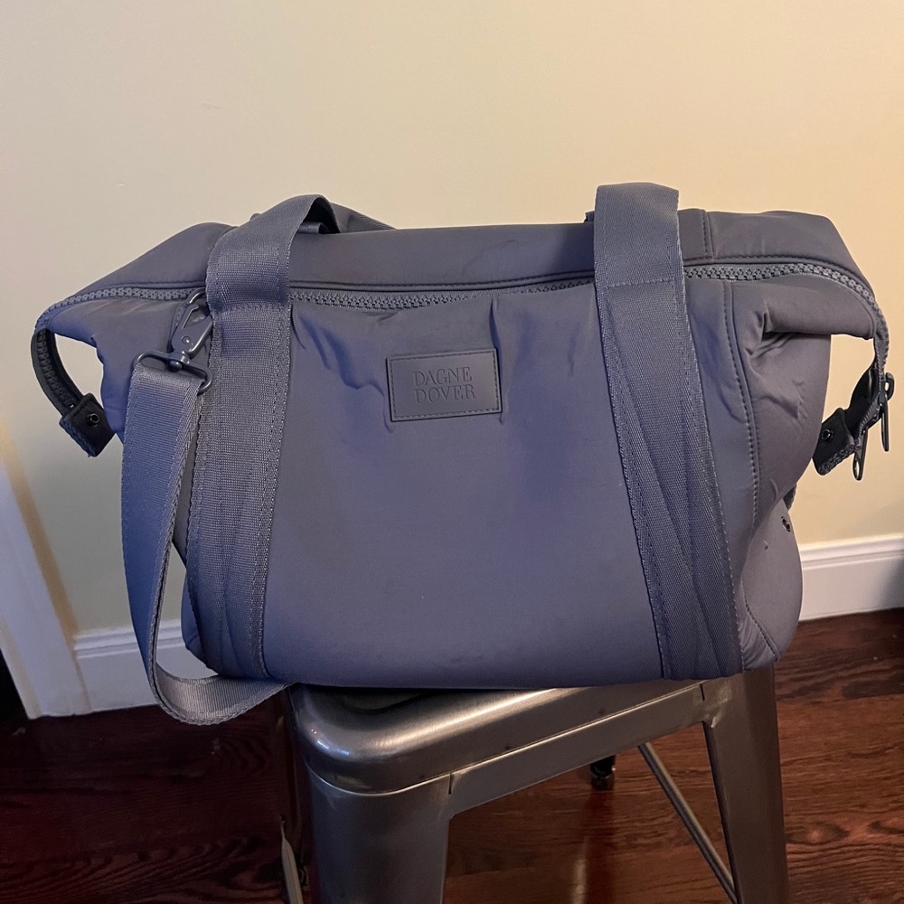 Dagne Dover Gray Travel Bag